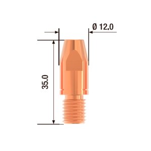 FUBAG    Контактный наконечник M10х35 мм CuCrZr D=1.6 мм (10 шт) блистер в Красноярске фото