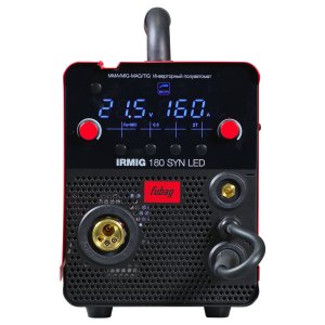 Полуавтомат сварочный инверторный FUBAG IRMIG 180 SYN LED с горелкой 250 А в комплекте в Красноярске фото