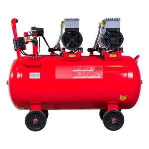 Компрессор воздушный безмасляный малошумный FUBAG OLS 500/100 CM2х2 + Набор пневмоинструмента (5 предметов) в ПОДАРОК в Красноярске фото