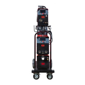 Полуавтомат сварочный FUBAG XMIG 500T DW PULSE  + подающий механизм DRIVE XMIG DW PULSE  + горелка FB 550W 3m  + блок жидкостного охлаждения Cool XMIG  + шланг-пакет 5 метров 95 мм2 14 pol с жидкостным охлаждением + тележка XM в Красноярске фото
