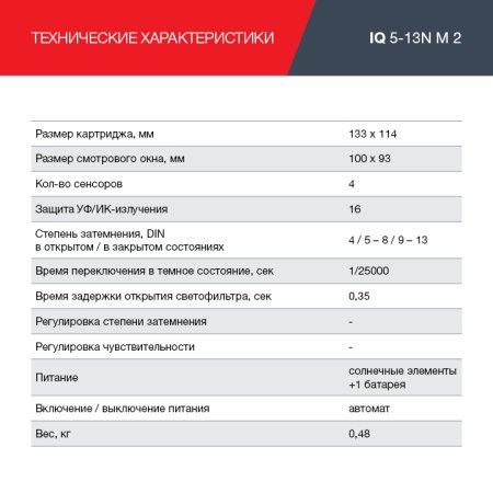  Маска сварщика Хамелеон с регулирующимся фильтром FUBAG IQ 5-13N M 2 в Красноярске фото
