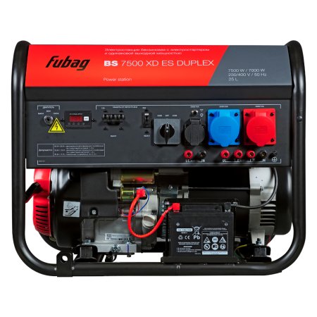 Бензиновый генератор FUBAG BS 7500 XD ES DUPLEX в Красноярске фото