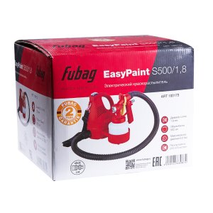 FUBAG Электрический краскораспылитель EasyPaint S500/1.8 с верхним бачком в Красноярске фото