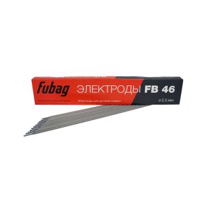 Электрод сварочный FUBAG с рутилово-целлюлозным покрытием FB 46 D2.5 мм (пачка 0.9 кг) в Красноярске фото