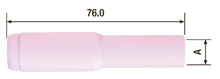 FUBAG    Сопло керамическое №7L ф11 FB TIG 17-18-26 (2 шт.) в Красноярске фото