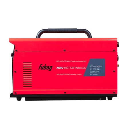 Полуавтомат сварочный FUBAG XMIG 500T DW PULSE  + подающий механизм DRIVE XMIG DW PULSE  + горелка FB 550W 3m  + блок жидкостного охлаждения Cool XMIG  + шланг-пакет 5 метров 95 мм2 14 pol с жидкостным охлаждением + тележка XM в Красноярске фото
