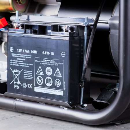 Бензиновый генератор FUBAG BS 9000 DA ES (трехфазный) с электростартером и коннектором автоматики в Красноярске фото