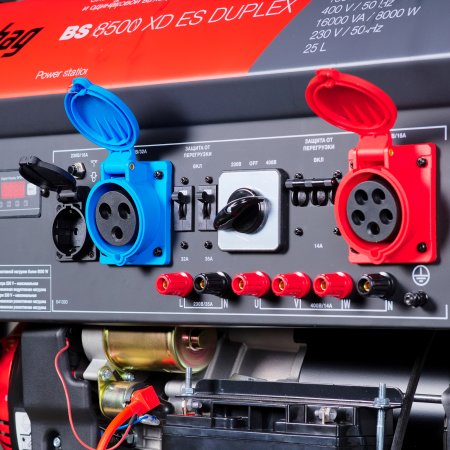 Бензиновый генератор FUBAG BS 8500 XD ES DUPLEX для одно и трехфазного режимов работы в Красноярске фото