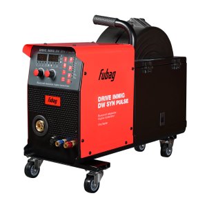 Сварочный полуавтомат_INMIG 500T DW SYN PULSE (арт. 31443) + Подающий механизм DRIVE INMIG DW SYN PULSE (41105) + Горелка FB 550W 3m (31652) + Блок жидкостного охлаждения Cool 70__для арт. 31406_31443_31453_31455_31456_31457_31454 (31409) + Тележка_для ар в Красноярске фото
