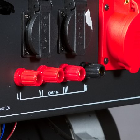 Бензиновый генератор FUBAG BS 8000 DA ES (трехфазный) с электростартером и коннектором автоматики в Красноярске фото