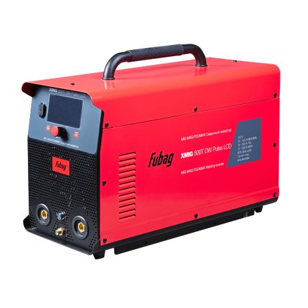 Полуавтомат сварочный FUBAG XMIG 500T DW PULSE  + подающий механизм DRIVE XMIG DW PULSE  + горелка FB 550W 3m  + блок жидкостного охлаждения Cool XMIG  + шланг-пакет 5 метров 95 мм2 14 pol с жидкостным охлаждением + тележка XM в Красноярске фото