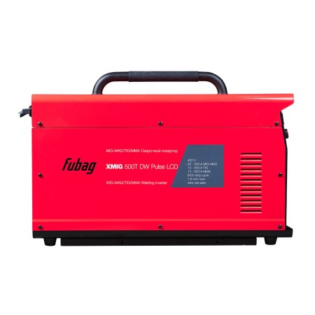 Полуавтомат сварочный FUBAG XMIG 500T DW PULSE  + подающий механизм DRIVE XMIG DW PULSE  + горелка FB 550W 3m  + блок жидкостного охлаждения Cool XMIG  + шланг-пакет 5 метров 95 мм2 14 pol с жидкостным охлаждением + тележка XM в Красноярске фото