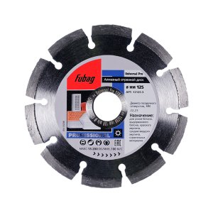 Алмазный отрезной диск FUBAG Universal Pro диам. 125/22.2 в Красноярске фото