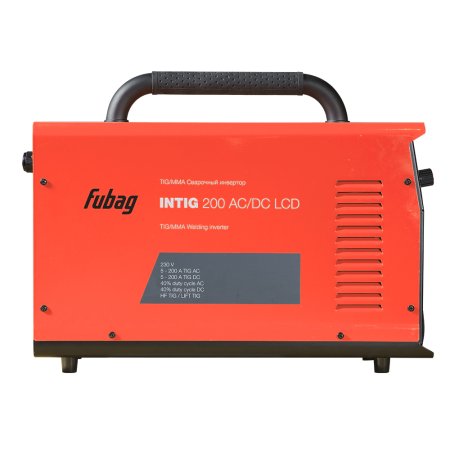 Инвертор сварочный FUBAG INTIG 200 AC/DC Pulse LCD + горелка FB TIG 26 5P  в Красноярске фото