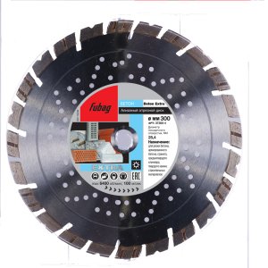 Алмазный отрезной диск FUBAG Бетон Экстра (Beton Extra) D300 мм / 25,4 мм по бетону в Красноярске фото