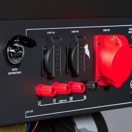 Бензиновый генератор FUBAG BS 8000 DA ES (трехфазный) с электростартером и коннектором автоматики в Красноярске фото