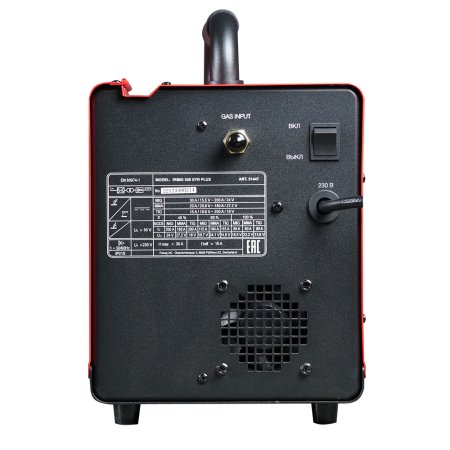Полуавтомат сварочный FUBAG IRMIG 208 SYN PLUS (31447) + маска сварщика Хамелеон IR 9-13N S (38072) + сварочные краги на подкладке красные FWGN 10R (641180) в Красноярске фото