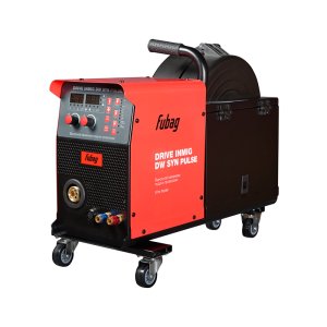 Полуавтомат сварочный FUBAG INMIG 500 T DW SYN PULSE + подающий механизм DRIVE INMIG DW SYN PULSE  + горелка FB 500 3 м + блок жидкостного охлаждения Cool 70 + тележка для аппаратов + шланг-пакет 5 метров 70 мм2 14 pol с жидкостным  охлаждением в Красноярске фото
