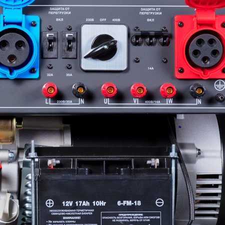 Бензиновый генератор FUBAG BS 8500 XD ES DUPLEX для одно и трехфазного режимов работы в Красноярске фото