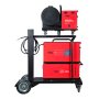 Полуавтомат сварочный FUBAG XMIG 500T DW PULSE  + подающий механизм DRIVE XMIG DW PULSE  + горелка FB 550W 3m  + блок жидкостного охлаждения Cool XMIG  + шланг-пакет 5 метров 95 мм2 14 pol с жидкостным охлаждением + тележка XM в Красноярске фото