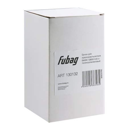 FUBAG Бачок для краскораспылителя BASIC G600, 0.6л полипропиленовый в Красноярске фото