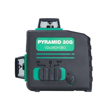 FUBAG уровень лазерный 3D с зеленым лучом Pyramid 30G V2х360H360 в Красноярске фото