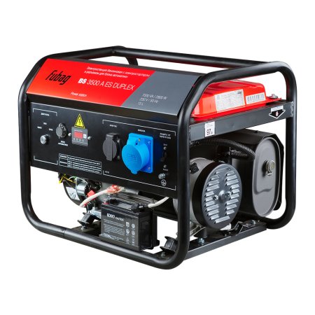 Бензиновый генератор FUBAG BS 3500 A ES DUPLEX в Красноярске фото